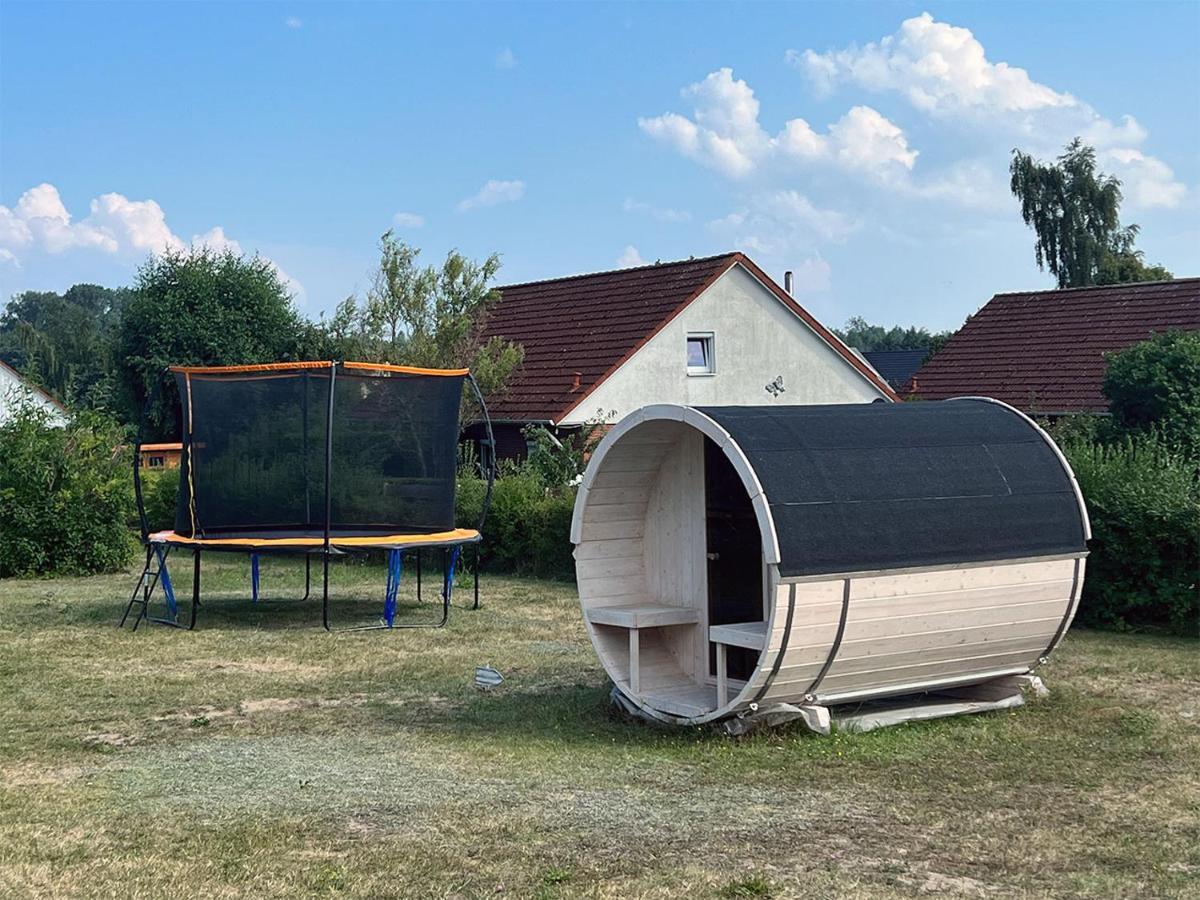 Ferienhaeuser Insel Usedom Haus Samara 8 - Blick Aufs Achterwasser! Whirlpool Und Sauna Lutow Экстерьер фото